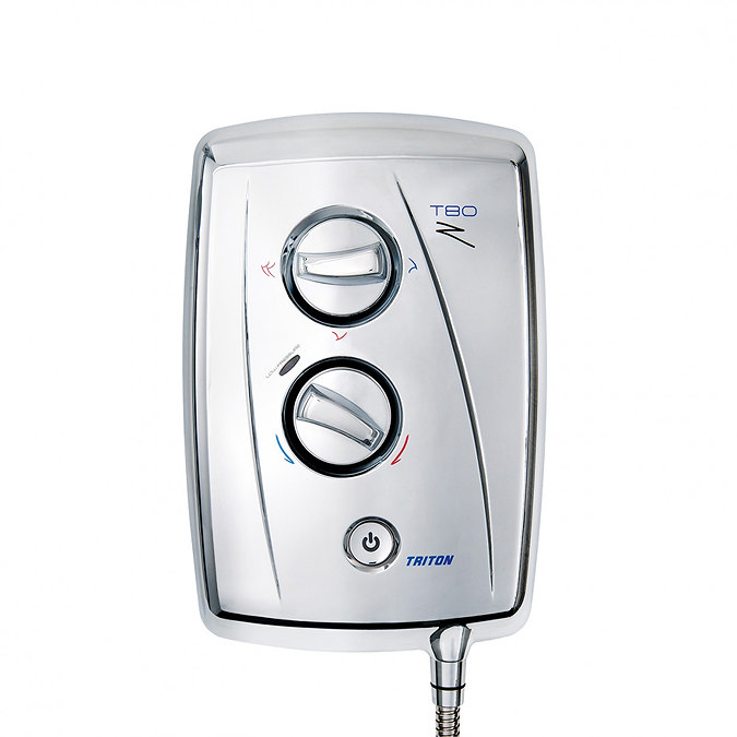 Triton T80Z 9.5 kW Fast-Fit Electric Shower - Chrome - SP8CHR9ZFF Standard Large Image