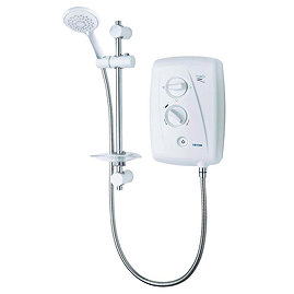 Triton T80Z 9.5 kW Fast-Fit Electric Shower - White/Chrome - SP8009ZFF Large Image