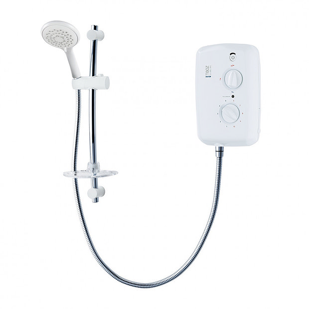 Triton T80z Slimline 9 5 Kw Electric Shower White Chrome