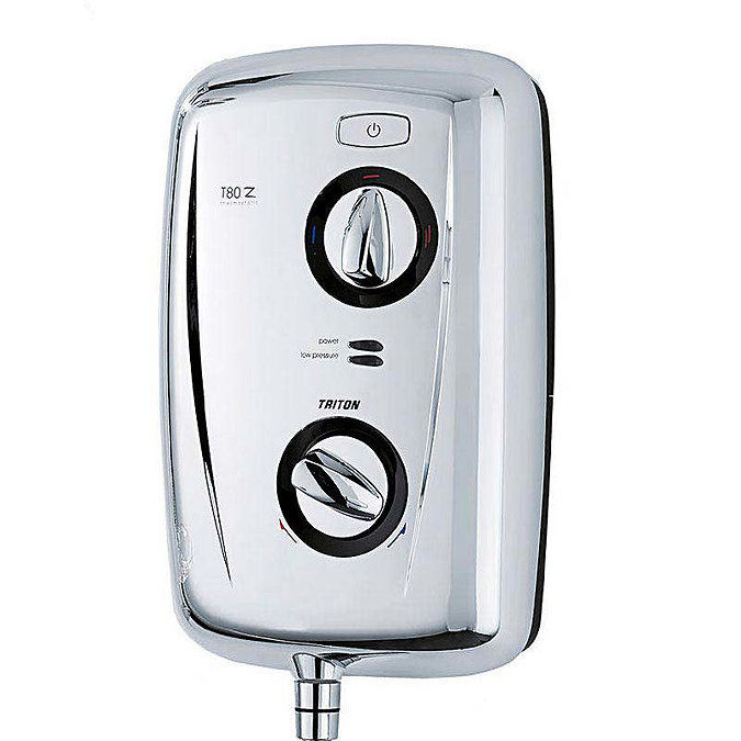 Triton - T80z Thermostatic 10.5 kw Electric Shower - Chrome - SP8CHR1ZTHM Profile Large Image