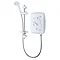 Triton - T80z Thermostatic 8.5 kw Fast Easy Fit Electric Shower - White-Chrome - SP8008ZFFTHM Large Image