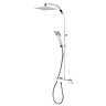 Triton Tees Thermostatic Bar Shower Mixer with Diverter & Kit - Chrome - UNTEBMDIV Large Image