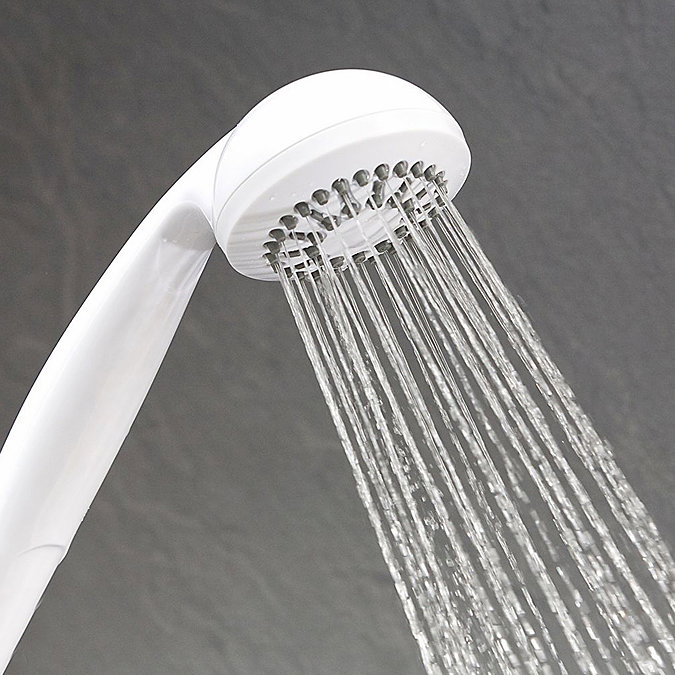 Triton Tenero 9.5kw Electric Shower - White - TENER09WHT Profile Large Image