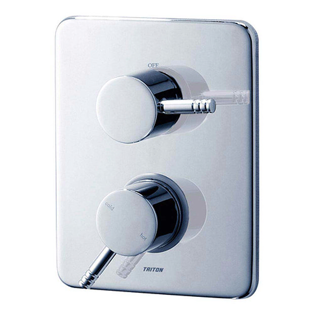 Triton Thames Dual Control Mixer w/ Diverter Victorian Plumbing