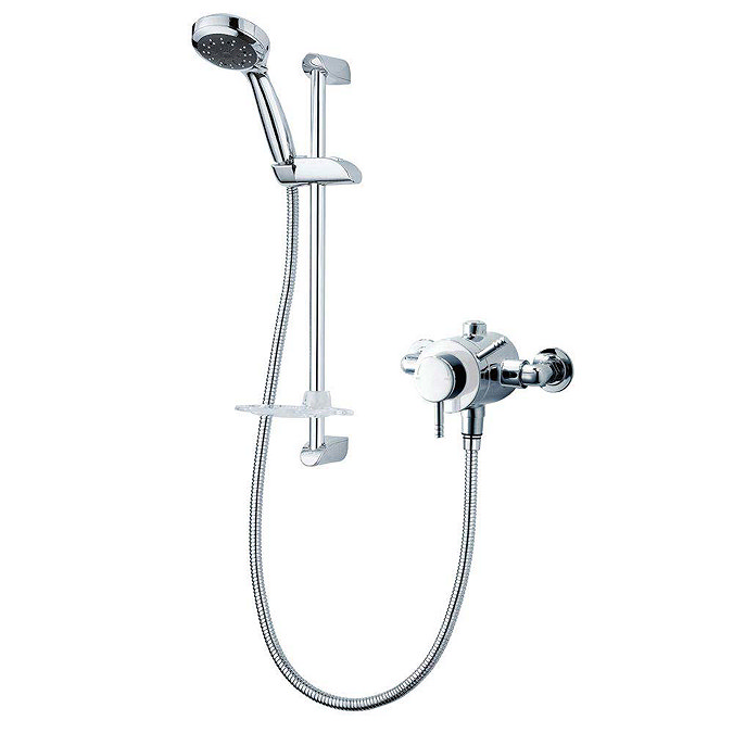 Triton Thames Exposed Concentric Thermostatic Shower Mixer & Kit - UNTHEXCM Large Image