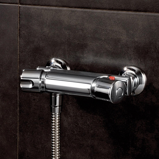 Triton Aire Thermostatic Bar Shower Mixer & Kit - UNAITHBM  Feature Large Image