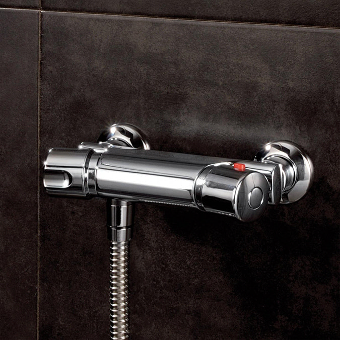 Triton Aire Thermostatic Bar Shower Mixer & Kit - UNAITHBM Feature Large Image