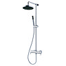 Triton Unichrome Thames Thermostatic Bar Diverter Shower and Kit - UNTHTHBM Large Image