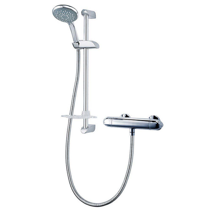 Triton Tyne Thermostatic Bar Shower Mixer & Kit - UNTYTHBM Large Image