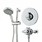 Triton Dart Eco Exposed/Built-In Concentric Thermostatic Shower Mixer & Kit - ECODATHCM Profile Large Image