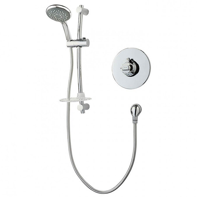 Triton Dart Eco Exposed/Built-In Concentric Thermostatic Shower Mixer & Kit - ECODATHCM Large Image