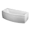 Trojan Arc Bow Front 1700 Double Ended Bath with Front & End Panels Large Image