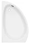 Trojan Aries 1500 x 900 Classic Slimline Corner Bath with Panel - Left hand option Large Image