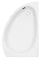 Trojan Aries 1500 x 900 Classic Slimline Corner Bath with Panel - Right hand option Large Image