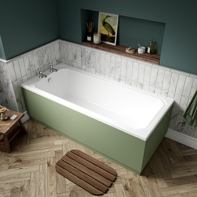 Art Deco Single Ended Bath - 1700 x 700mm (Excludes Bath Panels)