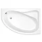 Trojan Classic 1535 x 1005 Offset Corner Bath with Nth Panel - Right hand option - B360 Profile Large Image