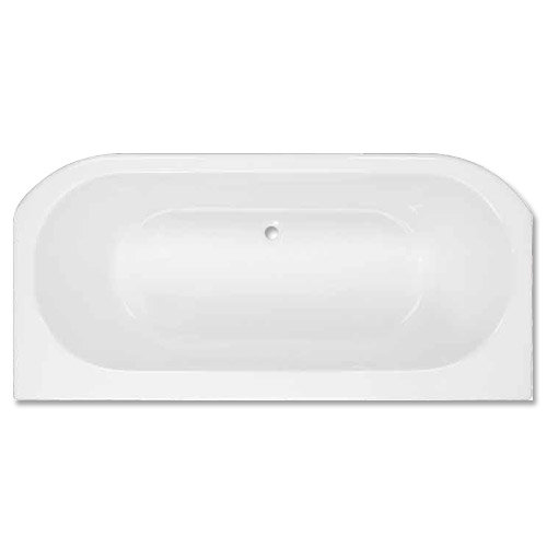 Trojan Destiny D Shape 1700 Double Ended Bath with Front and End Panels Large Image