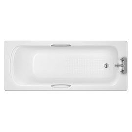 Trojan Granada II 2TH Acrylic Bath with Twin Grip Medium Image