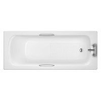 Trojan Granada II 2TH Acrylic Bath with Twin Grip Large Image