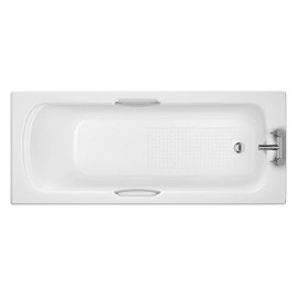 Trojan Granada II 2TH Acrylic Bath with Twin Grip Large Image