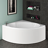 Trojan Laguna Corner Bath 1200 x 1200mm + Panel  Standard Large Image