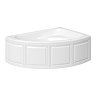 Trojan - Reef Offset Corner Bath 1500 x 1010mm with Panel - R/H Option Large Image