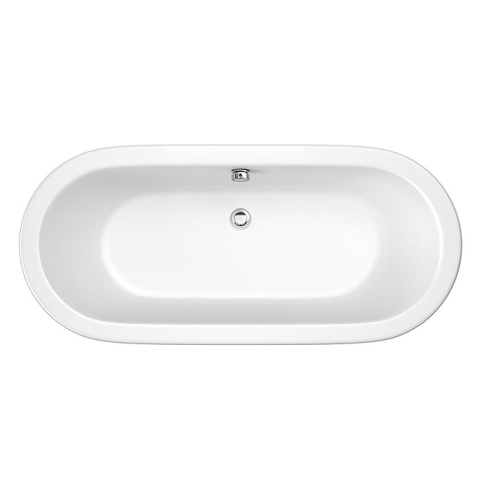 Trojan Savoy 1700 x 755mm Double Ended Freestanding Bath Profile Large Image