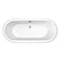 Trojan Savoy 1700 x 755mm Double Ended Freestanding Bath Profile Large Image
