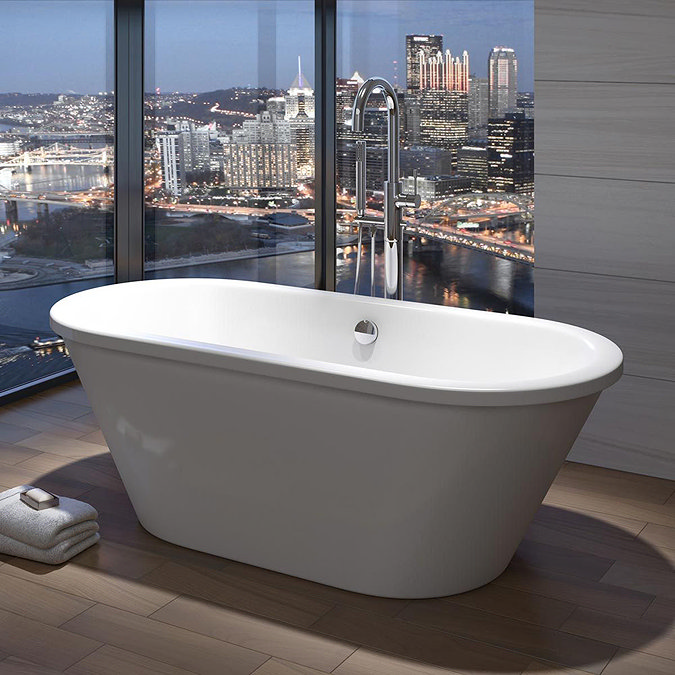 Trojan Savoy 1700 x 755mm Double Ended Freestanding Bath Large Image