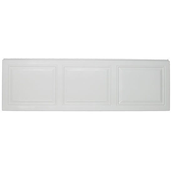 Trojan - Tudor 1700mm 3-Panel Design Bath Front Panel - B001148 Large Image