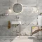 Tulsa White Stone Effect Large Format Wall & Floor Tiles - 600 x 1200mm