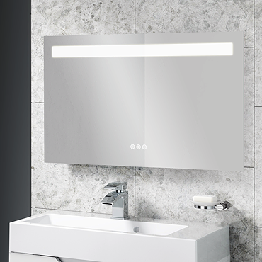 Toreno 1000 x 600mm Landscape LED Back-lit Bluetooth Mirror incl. Touch Sensor + Anti-Fog