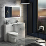 Turin 1000 x 600mm Landscape LED Illuminated Bluetooth Mirror Inc. Touch Sensor + Anti-Fog  Standard