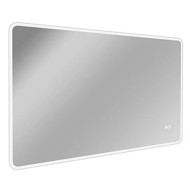 Turin 1000 x 600mm Landscape LED Illuminated Bluetooth Mirror Inc. Touch Sensor + Anti-Fog  Profile 