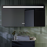 Toreno 1200 x 600mm Landscape LED Back-lit Bluetooth Mirror with Touch Sensor + Anti-Fog