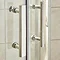 Turin 1500mm Double Sliding 8mm Easy Fit Shower Door  Profile Large Image