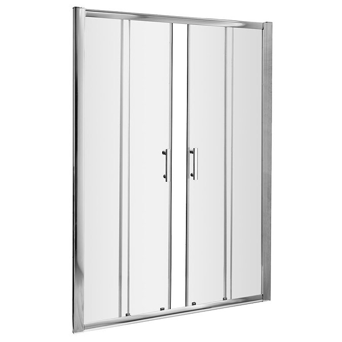 Turin 1500mm Double Sliding 8mm Easy Fit Shower Door  Feature Large Image