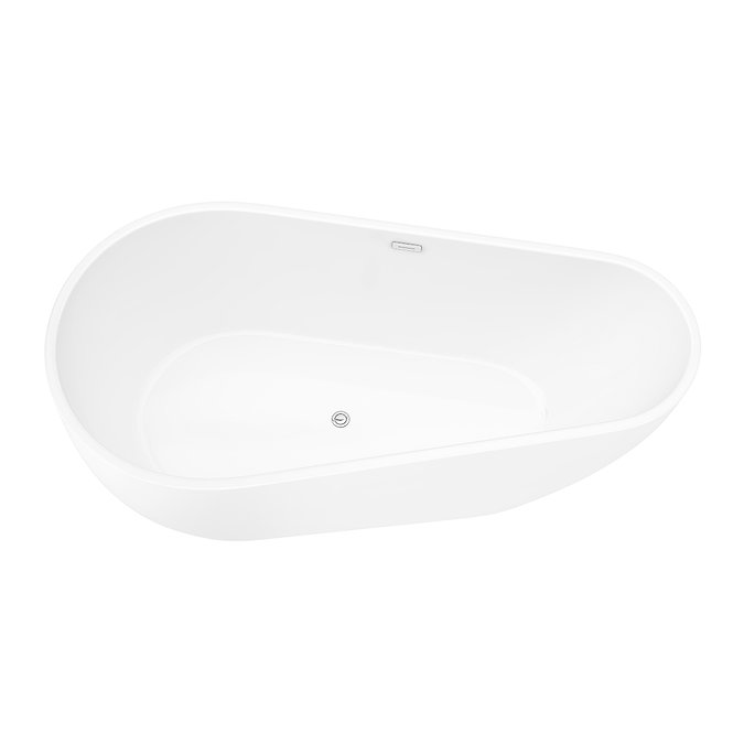 Toreno 1600 x 800mm Modern Freestanding Bath  In Bathroom Large Image
