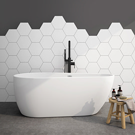 Turin 1600 x 800mm Modern Freestanding Bath Medium Image