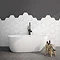 Turin 1600 x 800mm Modern Freestanding Bath Large Image