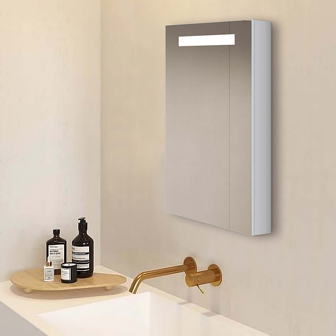 Toreno 400x600mm LED Illuminated Mirror Cabinet incl. Infrared Sensor & Anti-Fog 