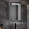 Toreno 400 x 600mm LED Illuminated Mirror Cabinet with Motion Sensor and Anti-Fog