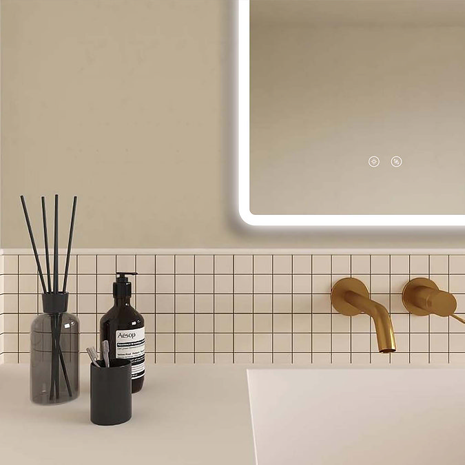 Toreno 500x700mm Ambient Colour Change LED Bluetooth Mirror incl. Touch Sensor + Anti-Fog