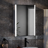 Toreno 500 x 700mm LED Illuminated Bluetooth Mirror Cabinet with Motion Sensor, Anti-Fog & Shaving Socket