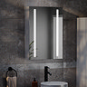 Toreno 500 x 700mm LED Illuminated Strips Mirror Cabinet with Motion Sensor and Anti-Fog 