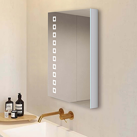 Toreno 500x700mm LED Illuminated Mirror Cabinet incl. Motion Sensor