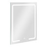 Toreno 500x700mm LED Illuminated Mirror with Anti-Fog Demist, Dimmer and Touch Sensor