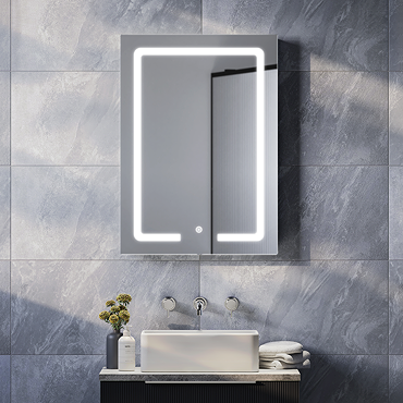 Toreno 500x700mm LED Illuminated Mirror inc. Touch Sensor