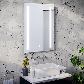 Toreno 500x700mm LED Illuminated Mirror with Dimmer and Touch Sensor