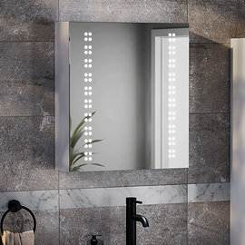 Toreno 550 x 600mm LED Illuminated Mirror Cabinet with Motion Sensor